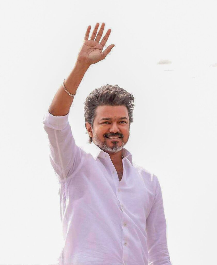 Indian-Actor-Vijay-Politician-Addresses-Public-At-Puducherry-India-2025